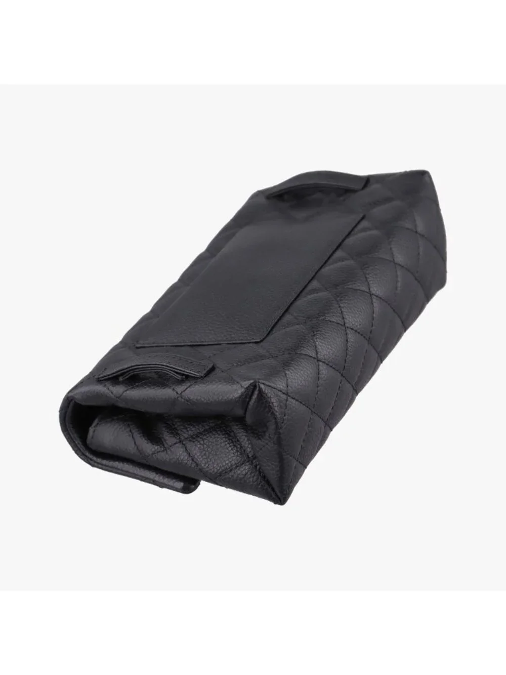 Chanel Quilted 2.55 Black Leather Handbag